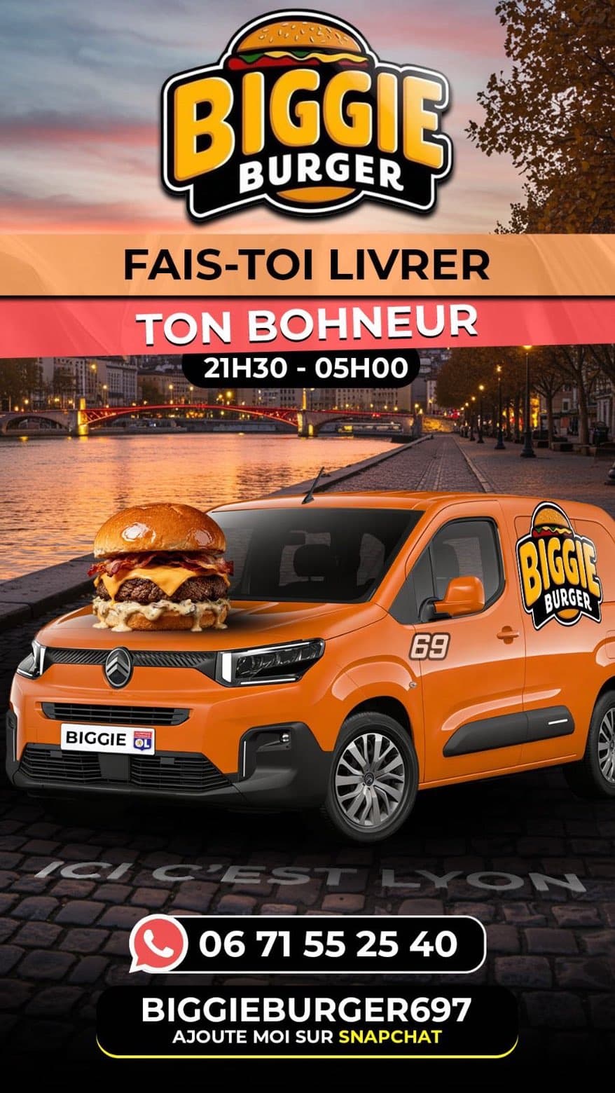 Horaires Biggie Burger